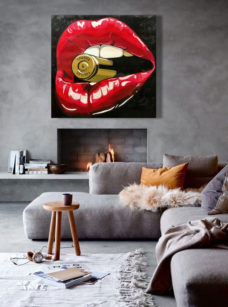 Art Sexy Lips